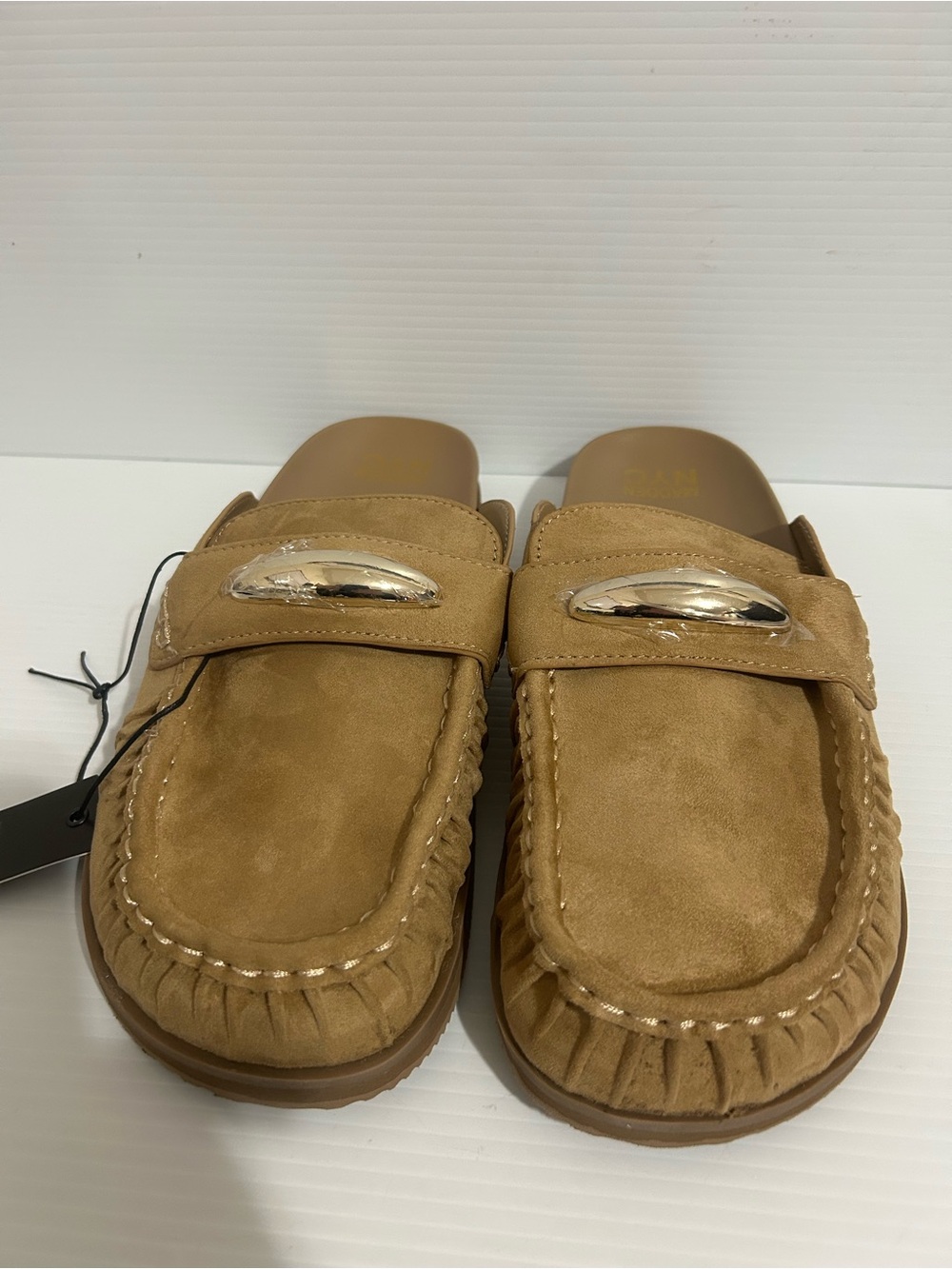 Madden NYC W NYC Slip Mule Men's Slippers 11 Brown Faux Suede Slip-Resist